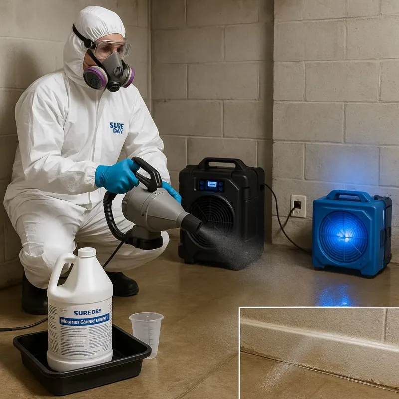Sanitization and Odor Removal process in Pacheco, CA