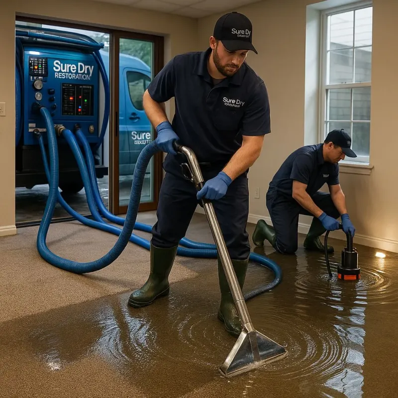 Water Extraction and Removal process in Pacheco, CA